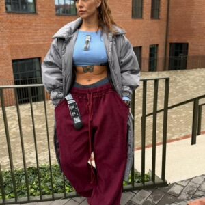 Extra large sweatpants /Bordó